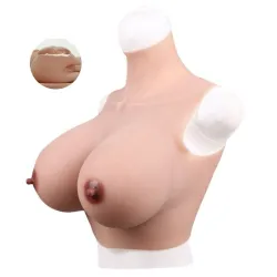 CrossGearX Buste Seins Silicone Col haut Bonnet C